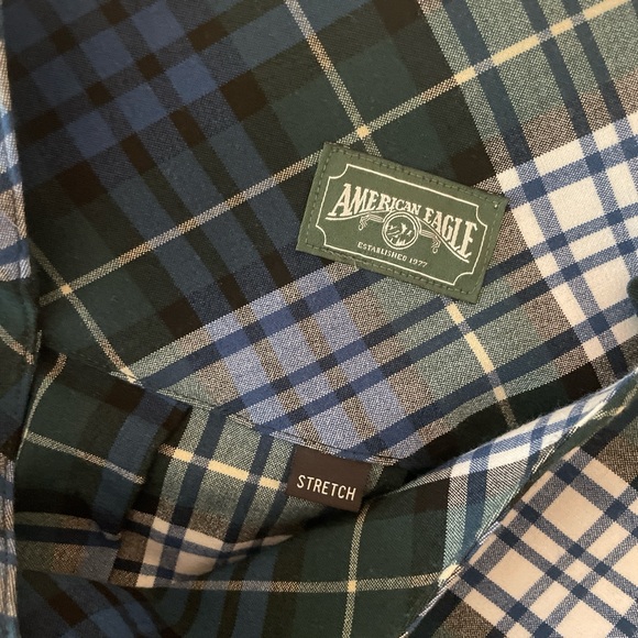 American Eagle Plaid Mini Skirt - Picture 2 of 3